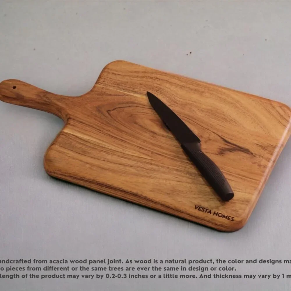 Wooden Cutting Board/Chopping, Serving Board, Platter for Vegetables, Fruits, Ch - Picture 4 of 6